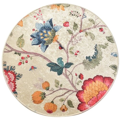 Chilai kopalniška preproga circle vintage flower, ø 140 cm Cene