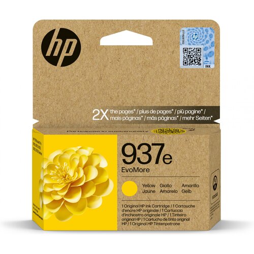 HP Tinte 937e EvoMore Yellow Original Ink Cartridge" Cene