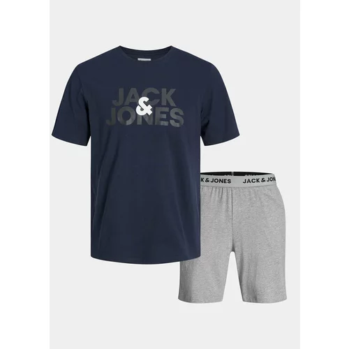 Jack & Jones Pižama 12255000 Mornarsko modra Standard Fit