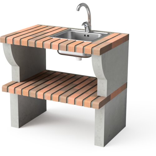 Movelar Palermo Modul - umivalnik s pipo - Terracota Cene