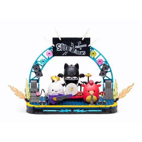 Squishmallows BLDR Set za slaganje - koncert Slike