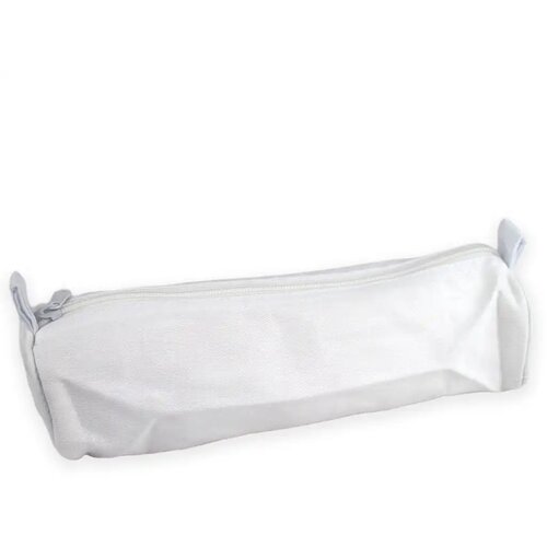 Playbox bijela platnena pernica 25x7cm Cene