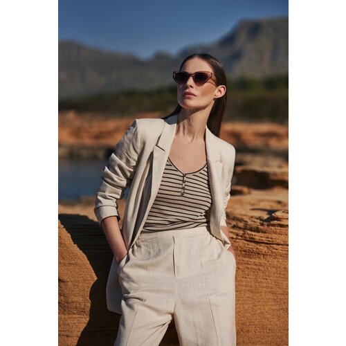 Marisse Women's Jacket L-Mr-4314 L.Beige Cene
