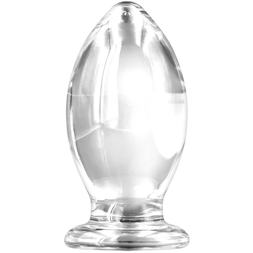 Ns Novelties bishop glass buttplug transparent
