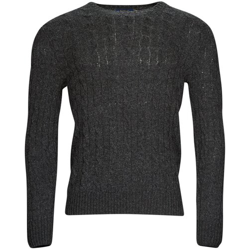 Polo Ralph Lauren Puloverji S224SC03-LSCABLECNPP-LONG SLEEVE-PULLOVER Siva Cene