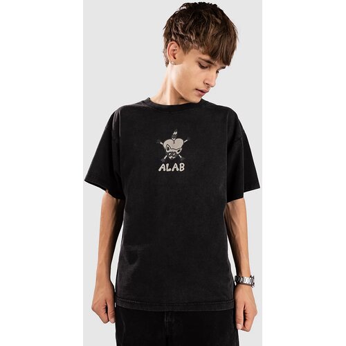 A-Lab Falling Butt Cropped T-shirt vintage black Slike