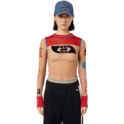 Diesel T-shirt - T-SIELAR T-SHIRT beige Cijene