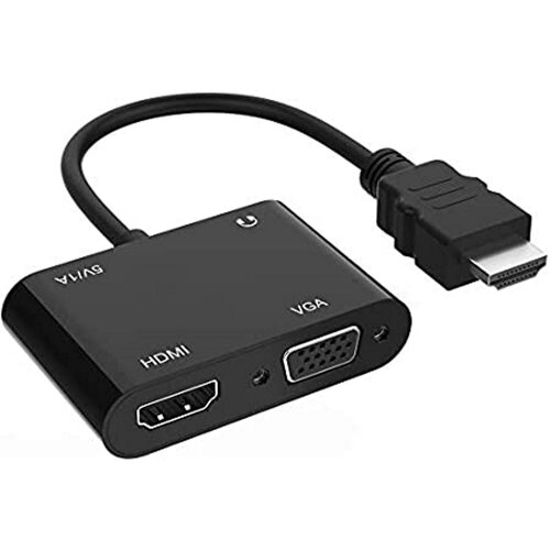 Fast_Asia Adapter-konvertor HDMI na HDMI+VGA+MICRO+AUDIO Cene
