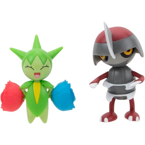 Pokemon figurica "Battle figure" - Pawniard and Roselia Cene