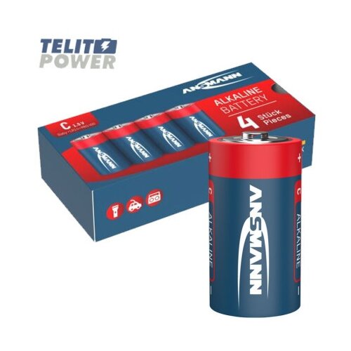 Ansmann LR14 (C) Alkalna Baterija &ndash; 1.5V, Pakovanje 4 kom ( 5017 ) Cene
