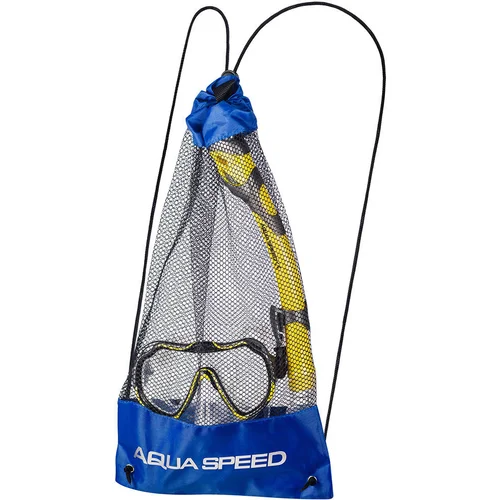 AQUA SPEED Unisex's Diving Set Java&Elba Pattern 18