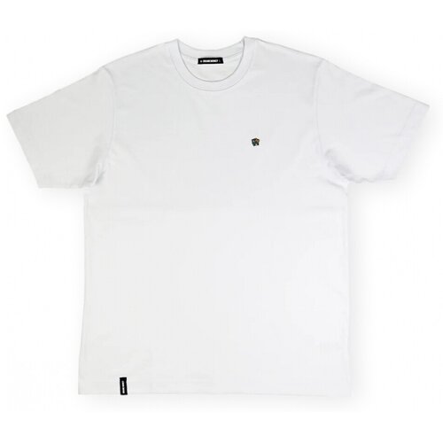 Organic Monkey Majice &amp;amp; Polo majice Great Cubini T-Shirt - White Bela Slike