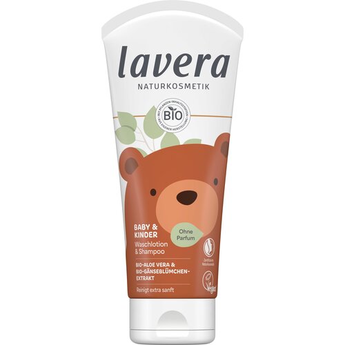 Lavera &amp;Scaron;ampon in losjon in za umivanje dojenčkov in otrok - 200 ml Slike