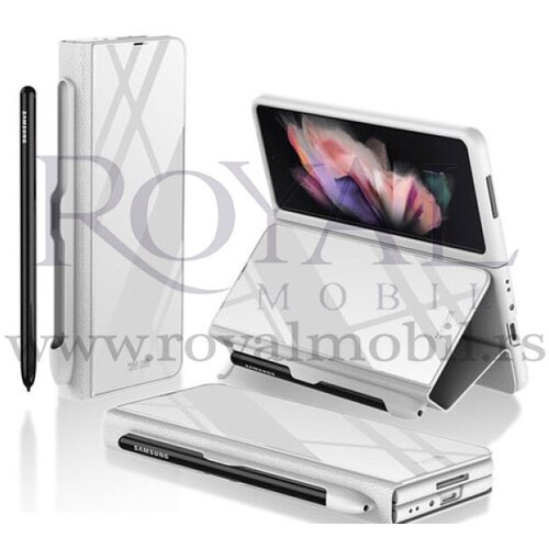  futrola fold case za samsung galaxy z fold 3 5G silver Slike