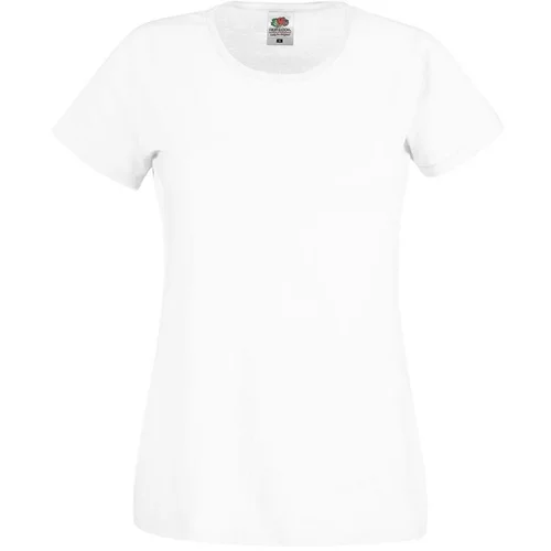 Fruit Of The Loom White Women's T-shirt Lady fit Original