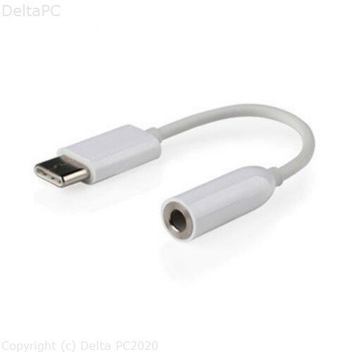 Audio kabl Gembird cca-uc3.5f-01-w, usb type C plug to stereo 3,5mm adapter cable, white Cijene