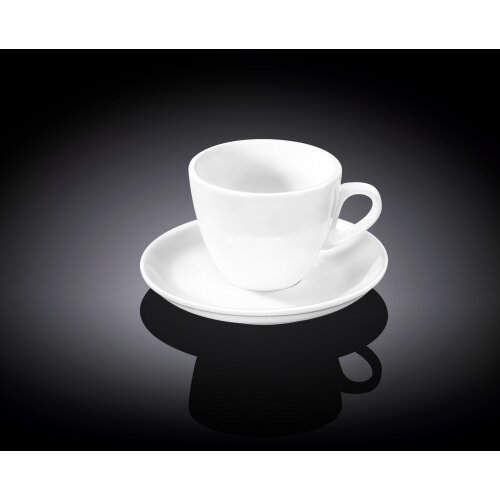  Skodelica in Podstavek, Porcelan, 75ml Cene