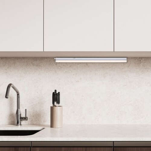 Rabalux LED lampa Bareg, 8W, 3000-4000K, 59cm, Bela Slike