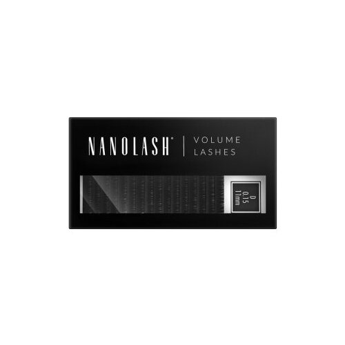 Nanolash Volume Lashes 0.15 D umjetne trepavice 11 mm Slike