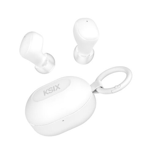 Ksix bežične slu&scaron;alice Neutron, USB-C, kopča za karabiner,bat. 4h + 16h, bijele Cijene