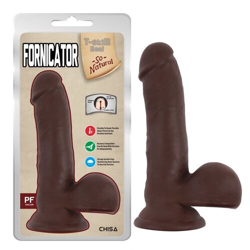  Dildo Fornicator, 19cm, Braon Slike