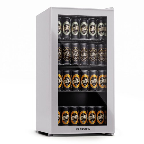 Klarstein Beersafe 74 Slim, hladnjak, 74 litre, 3 police, panoramska staklena vrata Cijene