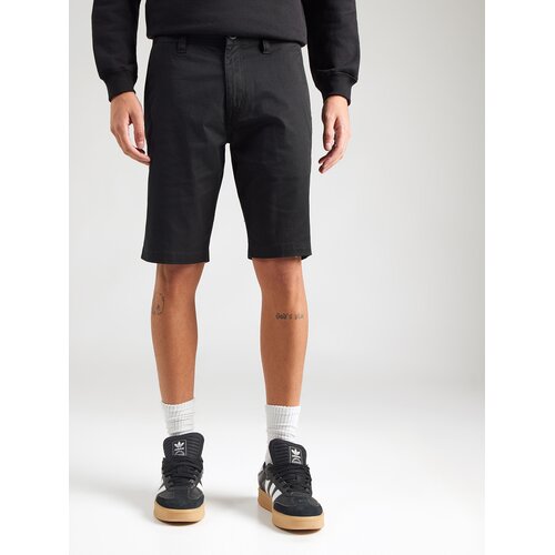 Volcom Chino hlače &amp;#039;FRCKN MDN&amp;#039; črna / bela Slike