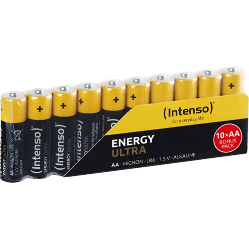  (Intenso) Baterija alkalna, AA LR6/10, 1,5 V, blister 10 kom Slike