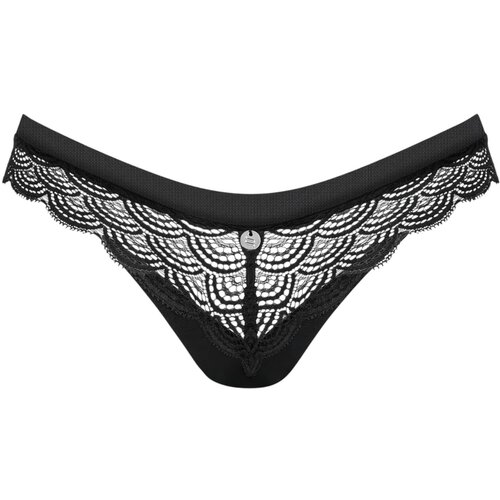 Obsessive Chemeris Panties Black XL/XXL Slike