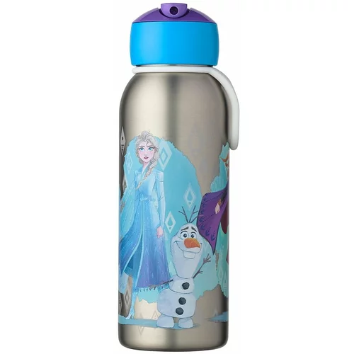 Mepal Otroška steklenička za vodo iz nerjavečega jekla v srebrni barvi 350 ml Frozen 2 –