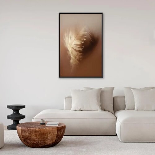  Slika - Autumn Fluff (1 Part) Vertical 60x90 U crnom drvenom okviru Cene