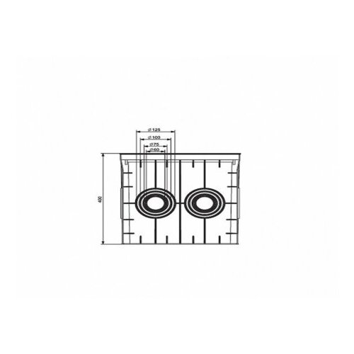 Bb Link podna pvc kutija 40X40X40 MD9110 Slike