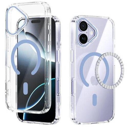 Chameleon Gumiran magnetni ovitek (TPU Magnetic) za Apple iPhone 17, temno moder Cene