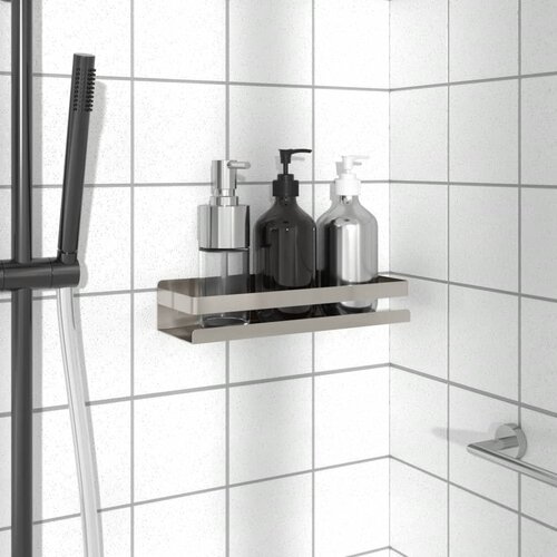 vidaXL Polica za tuš 30 x 10 x 6 cm brušeni nehrđajući čelik 304 Cijene