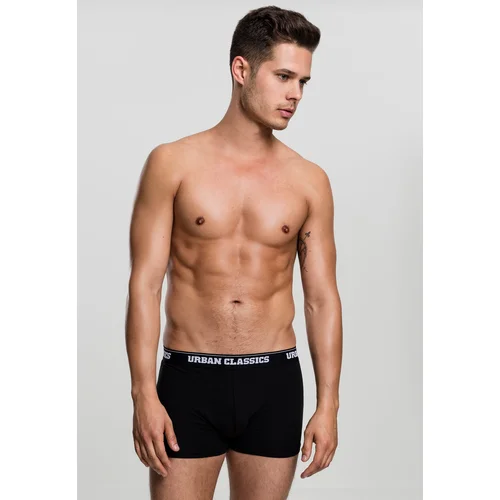 UC Men Modal Boxer Shorts Double-Pack Black