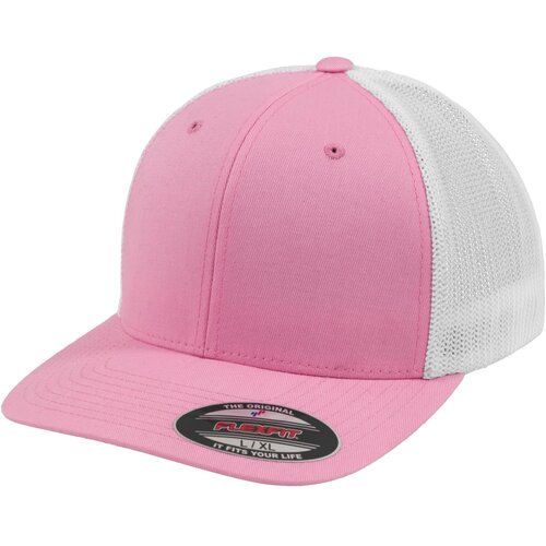 Flexfit Mesh Trucker 2-Tone pink/wht Slike