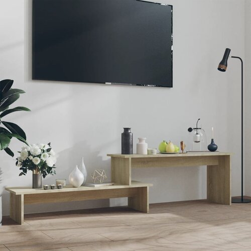 TV ormarić boja hrasta sonome 180x30x43 cm konstruirano drvo Cene