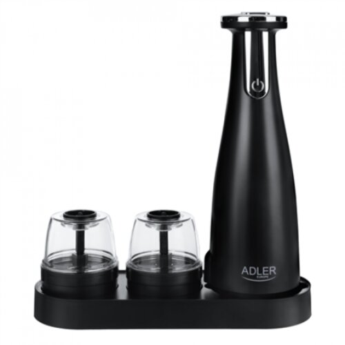 Adler AD4449b električni mlinček za sol in poper -set 3brusilniki -USB črn, (20986982) Cene