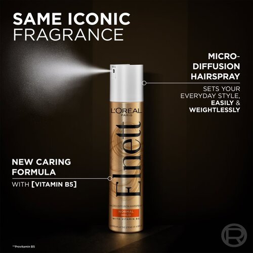 L&amp;acute;Or&amp;eacute;al Paris Elnett Micro-Diffusion Hairspray Fragrance Free lak za kosu jaka fiksacija 300 ml za žene Slike