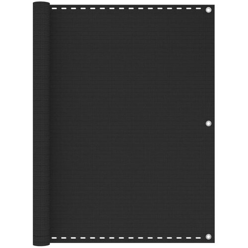 Balkonski zastor antracit 120 x 600 cm HDPE Cijene