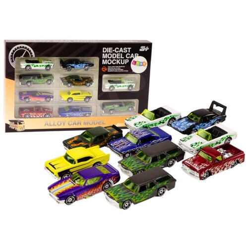  Set metalnih automobila 1:64, 10 kom. Cene