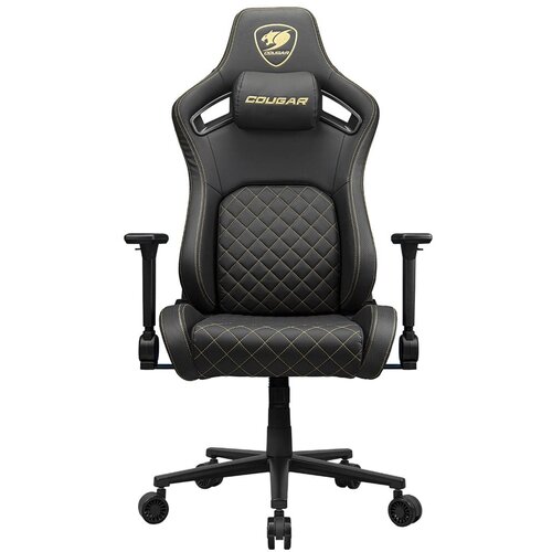 Cougar CGR-DFL-GLB PC gaming chair Upholstered padded seat Black, Gold Cijene