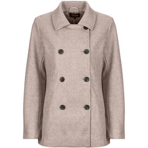 Only Pla&amp;scaron;či ONLBLAKE PEACOAT CC Bež Slike
