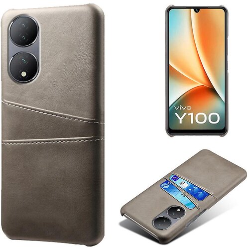 INORCO Ovitek za telefon z zaščito pred padci za vivo Y100 5G, dvojne reže za kartice, PU usnjen ovitek za osebni računalnik, (22035995) Cene