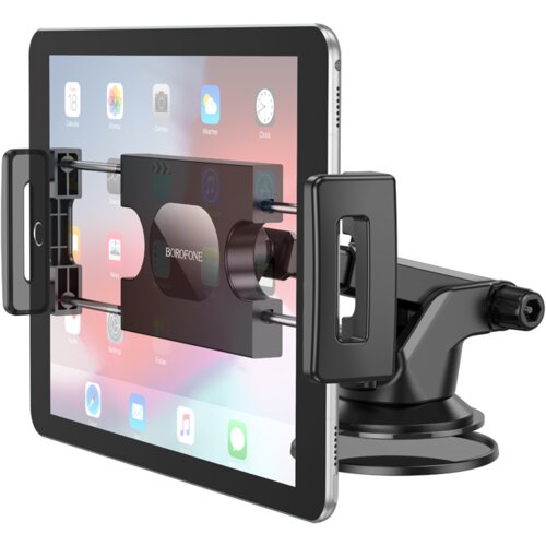 Borofone avtonosilec BH100 vakumski za tablico in telefon (4,7-12,9 inch) - črn Cene