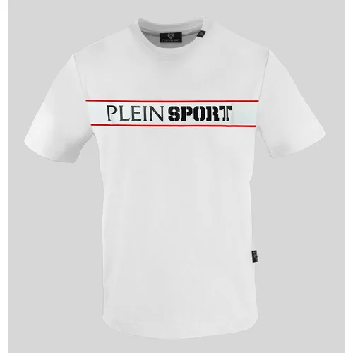 Philipp Plein Sport Majice s kratkimi rokavi - tips405 Bela