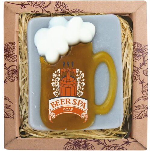 Bohemia Gifts &amp;amp; Cosmetics Beer Spa ročno izdelano milo z glicerinom 85 g Slike