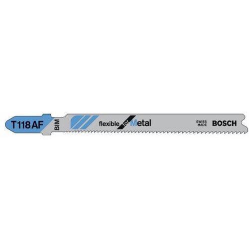 Bosch list ubodne testere T 118 AF Flexible for Metal - pakovanje 5 komada - 2608634505 Cene