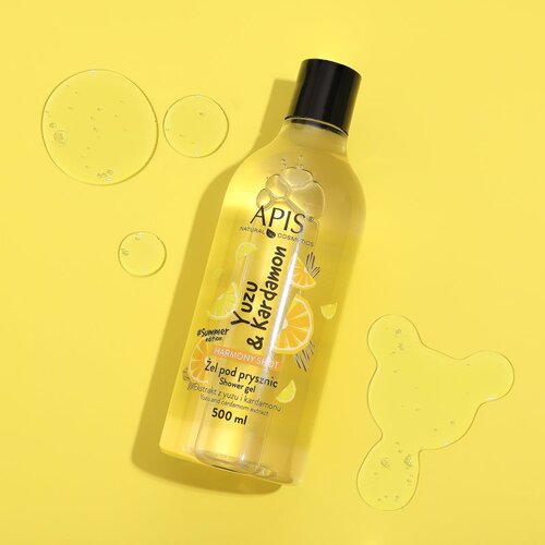 Apis Natural Cosmetics Harmony Shot Yuzu &amp;amp; Cardamom harmonizirajući gel za tu&amp;scaron;iranje 500 ml Slike