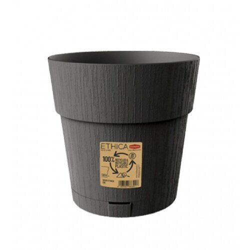 STEFANPLAST Saksija 25x25cm Ethica 68101 tamno siva Slike